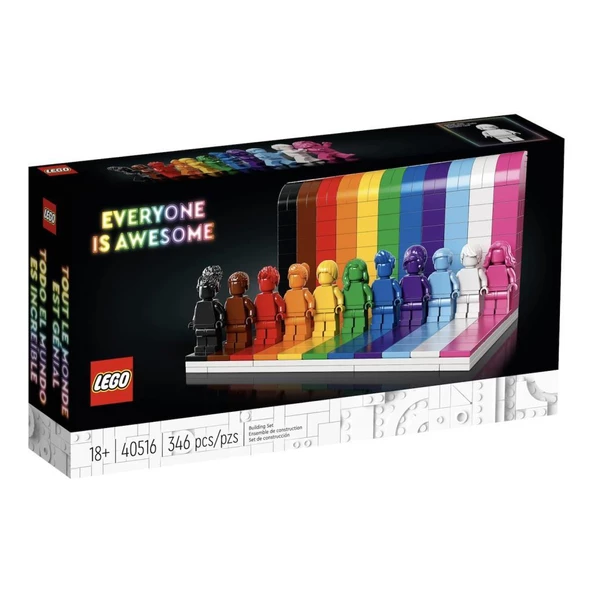 Lego Icons 40516 Everyone İs Awesome ürün görseli 1