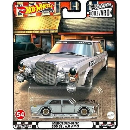 Hot Wheels Boulevar Premium Mercedes-Benz 300 Sel 6.8 Amg GJT68 HCR14 ürün görseli 1