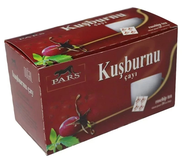 Pars Kuşburnu Çayı - 20 Süzen Poşet - Resim 2