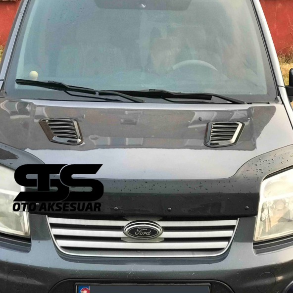 Ford Tourneo Connect Uyumlu Piano Black Kaput Üstü Havalandırma Izgarası ürün görseli 1
