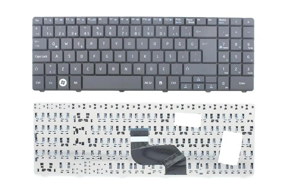 Medion E6217 E6221 P6625 H36YB Notebook Klavye (Siyah TR) - Resim 2
