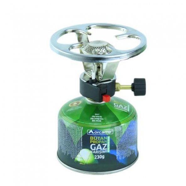 Orcamp Çakmaklı Siboplu Kartuş Ocak + 230 gr TÜP CK-192-230 ürün görseli 1