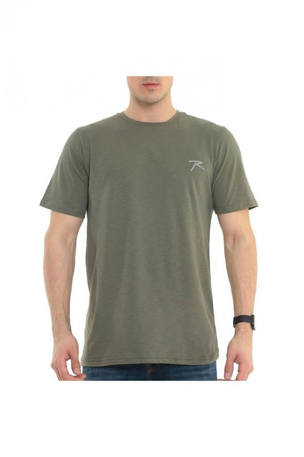 Erkek T-shirt Gravıs Haki S ürün görseli 1