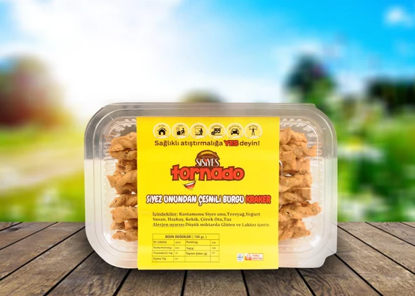 SİYEZ BURGU KRAKER 170G ürün görseli 1