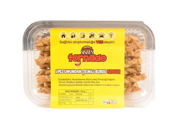 SİYEZ BURGU KRAKER 170G - Resim 2
