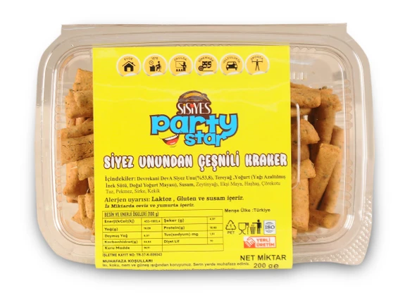 SİYEZ ÇEŞNİLİ CİPS 200G ürün görseli 1