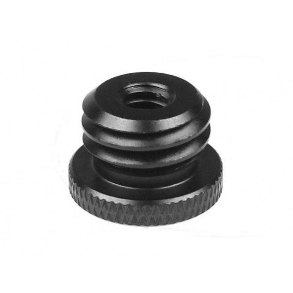 Ayex,1/4 inç Tripod Vidasını 5/8 İnçe Dönüştürücü Vida Adaptörü Siyah ürün görseli 1