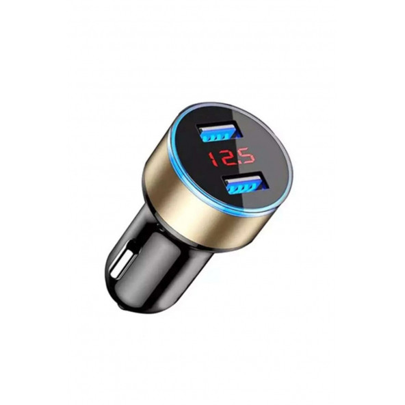 OTO 2'Lİ USB ŞARJ CİHAZI - GOLD ürün görseli 1