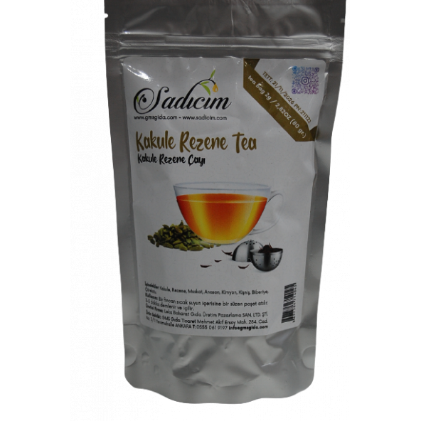 Sadıcım Kakule Rezene Çayı 80 Gr Süzen poşet - Resim 2