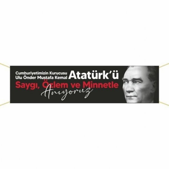 10 Kasım Atatürk'ü Anma Pankartları-003 ürün görseli 1