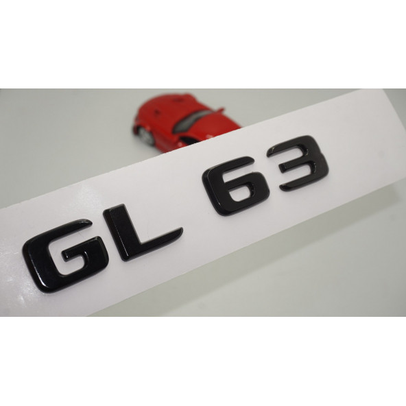GL 63 Bagaj Parlak Siyah ABS 3M 3D Yazı Logo ürün görseli 1