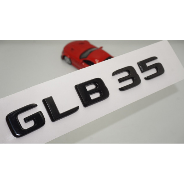 GLB 35 Bagaj Parlak Siyah ABS 3M 3D Yazı Logo ürün görseli 1