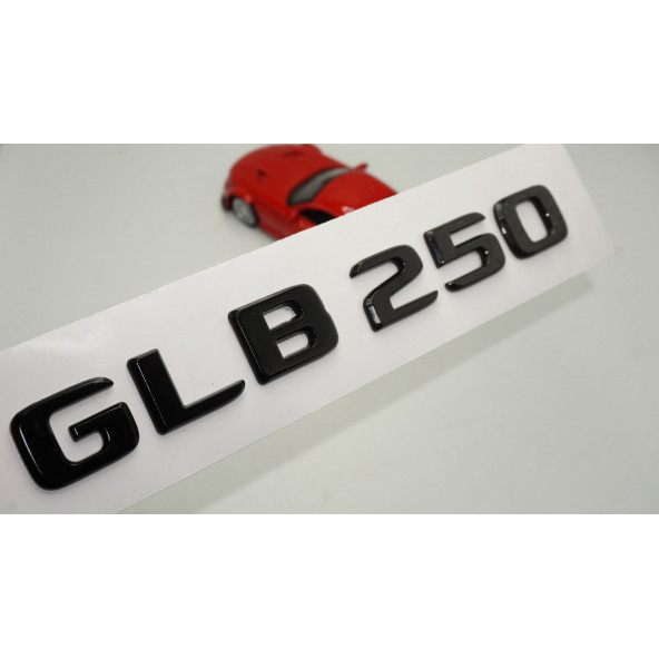 GLB 250 Bagaj Parlak Siyah ABS 3M 3D Yazı Logo ürün görseli 1