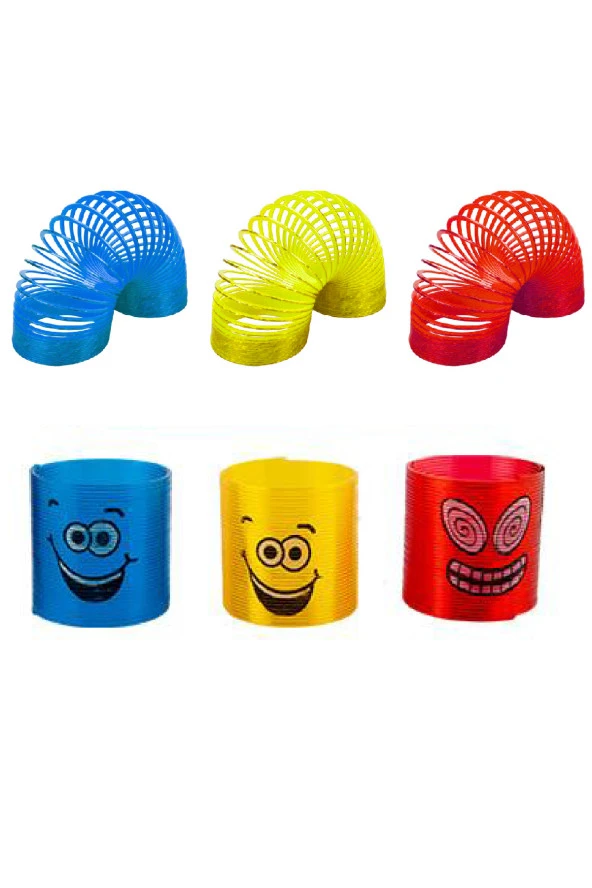 Stres Yayı Oyuncak Gülenyüz Stres Yayı - 6 cm çapında ürün görseli 1