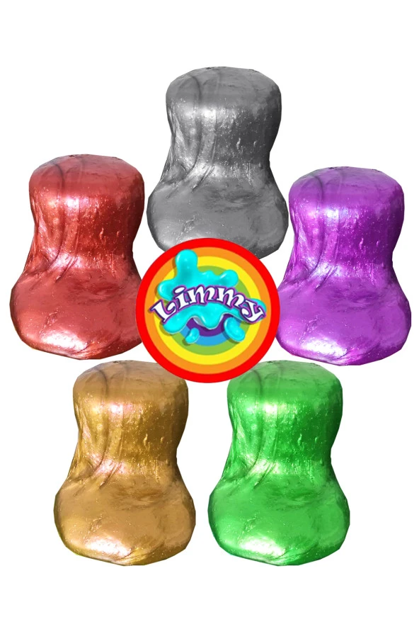 Slime Enjoy Metalik Oyun Jeli Ele Yapışmaz Renkli Polymer Slime Eğitici Oyun Seti - 2 Adet ürün görseli 1