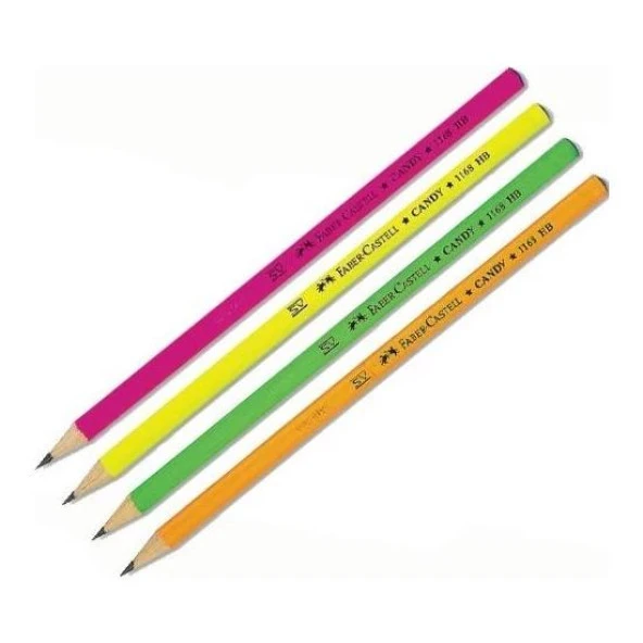 Faber Castell Candy Kurşun Kalem -4 Adet ürün görseli 1