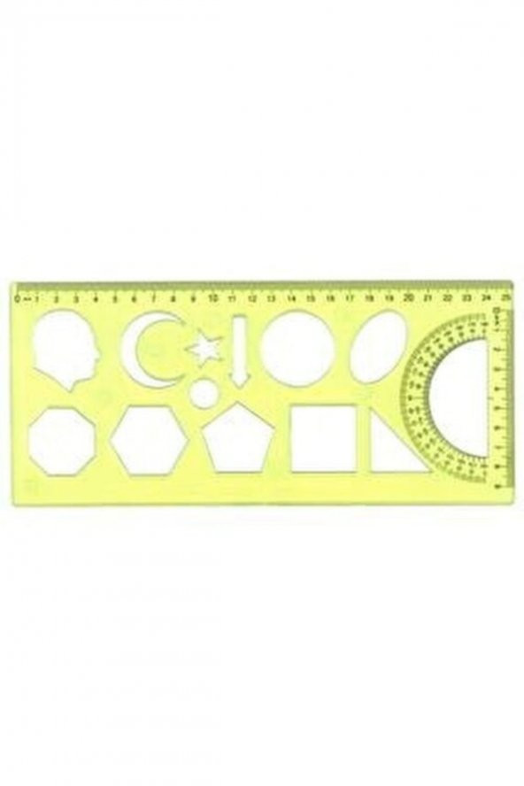 Geometrik Şablonu 30 Cm ürün görseli 1