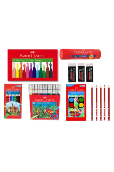 Faber Okul Set 7 Parça ürün görseli 1