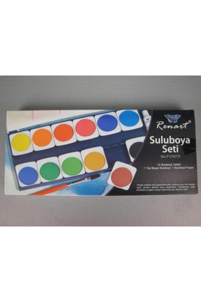 Renart Sulu Boya 13 Renk - Resim 3