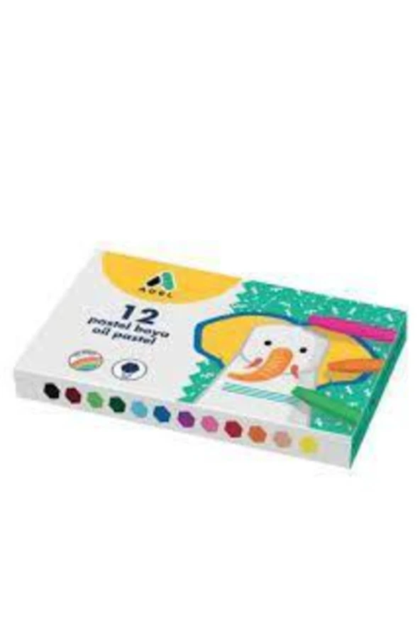 Pastel Boya 12 Renk ürün görseli 1