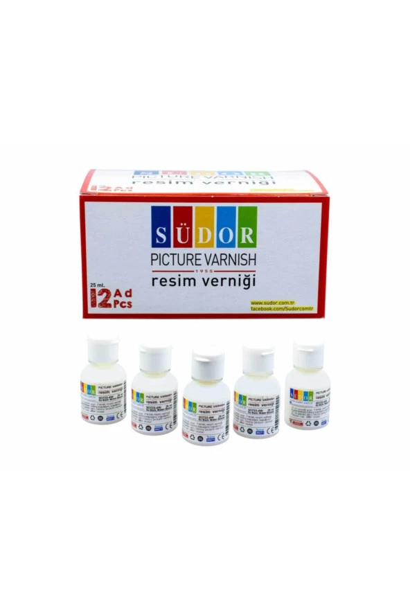 Resim Verniği 25 ml 3 Adet ürün görseli 1