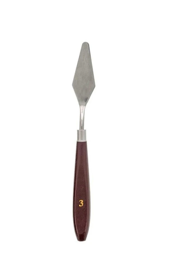 Resim Spatula, Metal Spatula  (Painting Knife) -  No: 3 ürün görseli 1