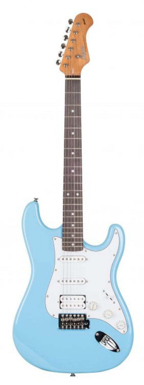 Kozmos KST-BSWHSS-GRWN-DBL  Elektro Gitar ürün görseli 1
