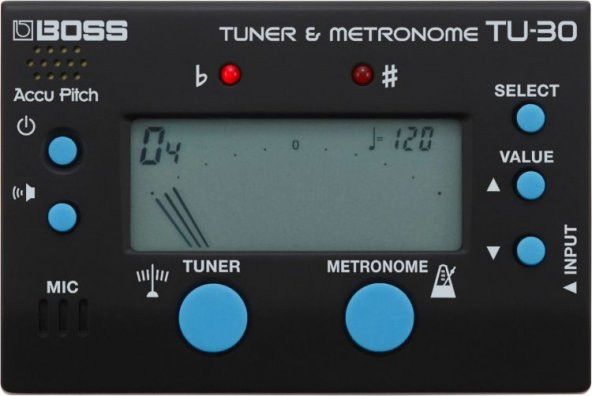 BOSS TU-30 Akort Cihazı ve Metronom ürün görseli 1