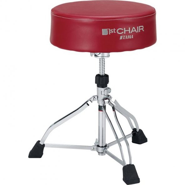 TAMA HT830R - 1st Chair Round Rider XL Red Trio Davul Taburesi ürün görseli 1