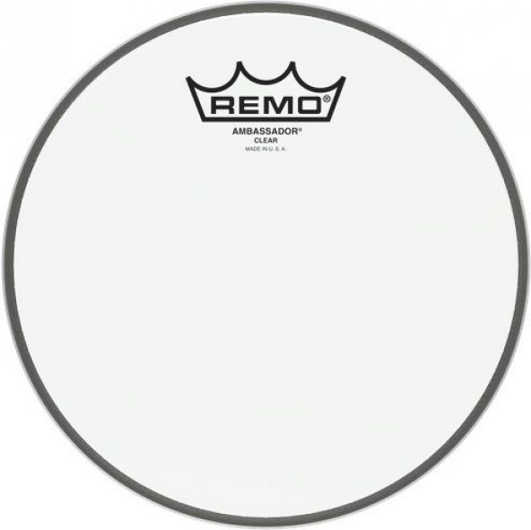 REMO BA-0308-00- Ambassador® Şeffaf 8" Davul Derisi ürün görseli 1