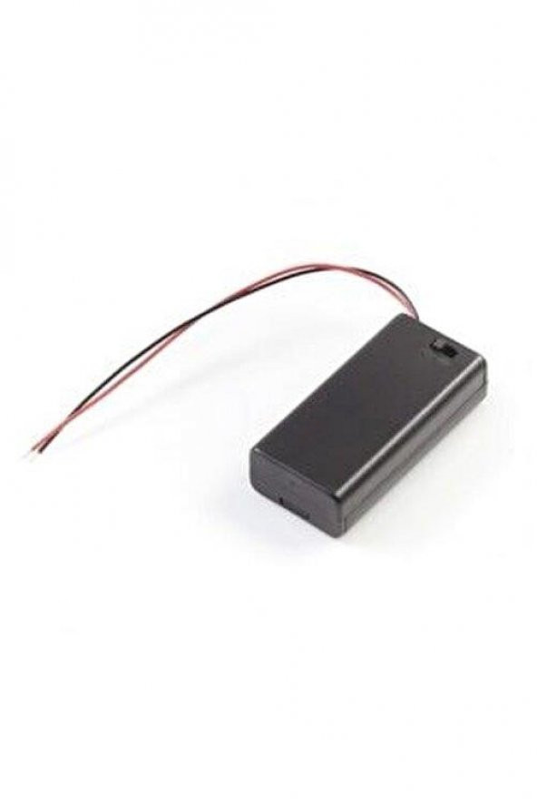 9v Pil Yuvası Kapaklı Anahtarlı - Resim 3