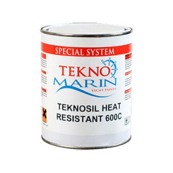 Teknomarin Isıya Dayanıklı Boya 600 °C Siyah 2.5 Kg. ürün görseli 1