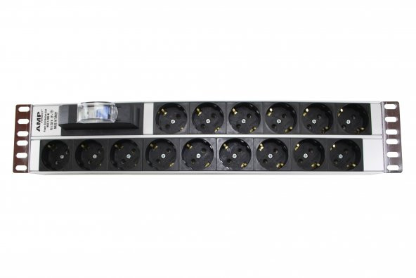 Amp Connect 12Li Ups Kabinet Grup Priz 16A Sigortalı (Pdu) ürün görseli 1