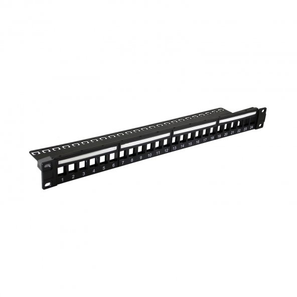 Amp Connect 24 Port Boş Patch Panel / Cat5-Cat6-Cat7-Utp - Resim 3