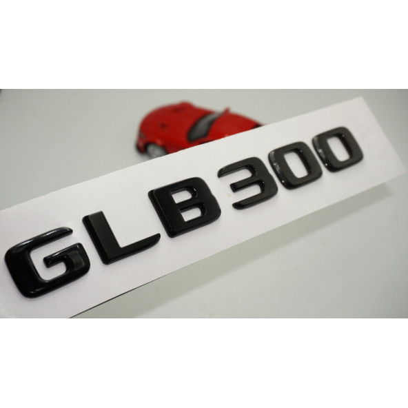 GLB 300 Bagaj Parlak Siyah ABS 3M 3D Yazı Logo ürün görseli 1