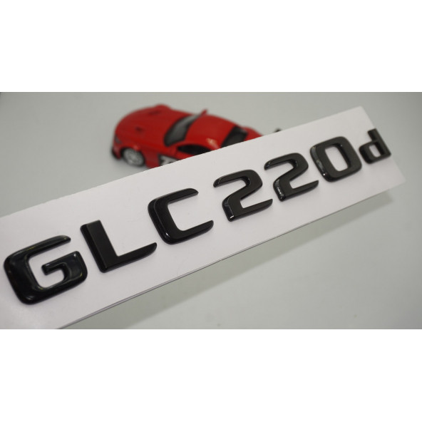 GLC 220d Bagaj Parlak Siyah ABS 3M 3D Yazı Logo ürün görseli 1
