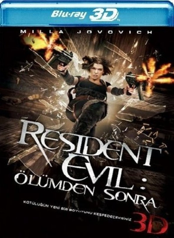Resident Evil Afterlife - Ölümcül Deney Ölümden Sonra 3D Blu-Ray ürün görseli 1