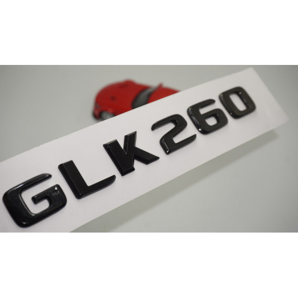 GLK 260 Bagaj Parlak Siyah ABS 3M 3D Yazı Logo ürün görseli 1