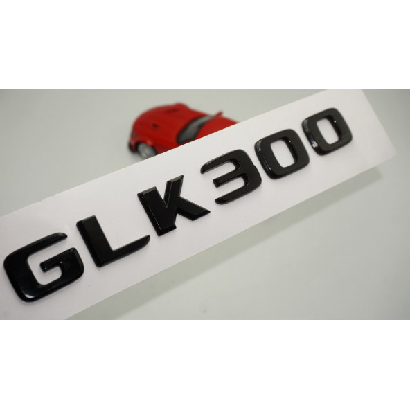 GLK 300 Bagaj Parlak Siyah ABS 3M 3D Yazı Logo ürün görseli 1