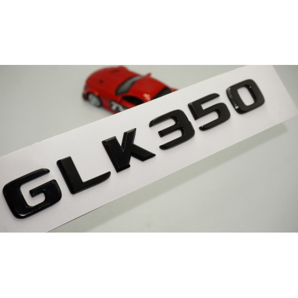 GLK 350 Bagaj Parlak Siyah ABS 3M 3D Yazı Logo ürün görseli 1