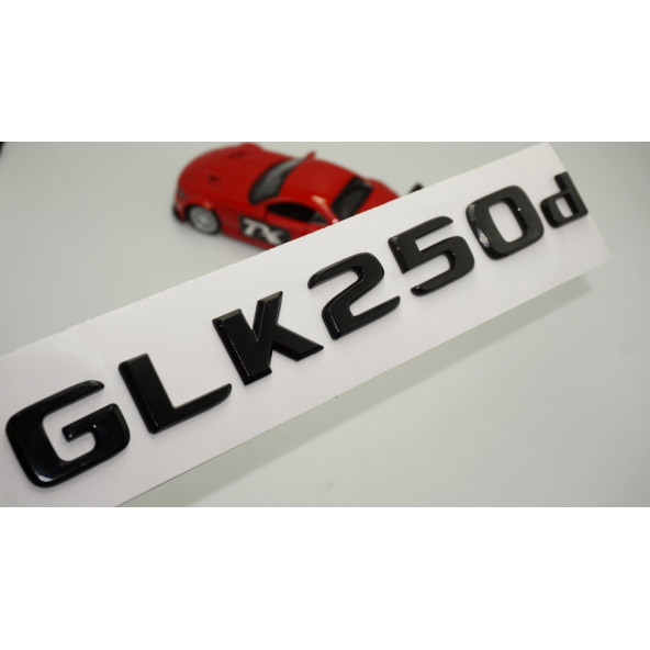 GLK 250d Bagaj Parlak Siyah ABS 3M 3D Yazı Logo ürün görseli 1