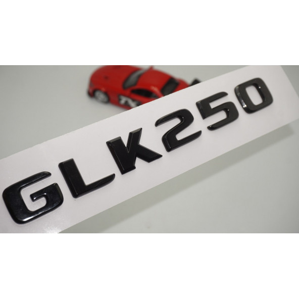 GLK 250 Bagaj Parlak Siyah ABS 3M 3D Yazı Logo ürün görseli 1