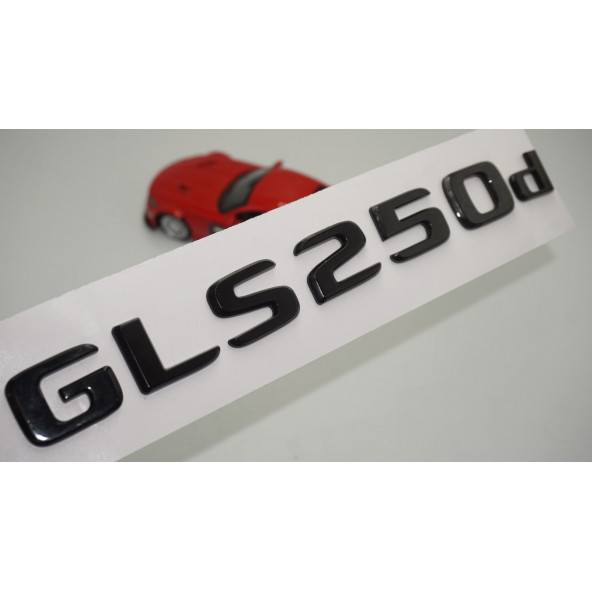 GLS 250d Bagaj Parlak Siyah ABS 3M 3D Yazı Logo ürün görseli 1