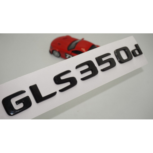 GLS 350d Bagaj Parlak Siyah ABS 3M 3D Yazı Logo ürün görseli 1