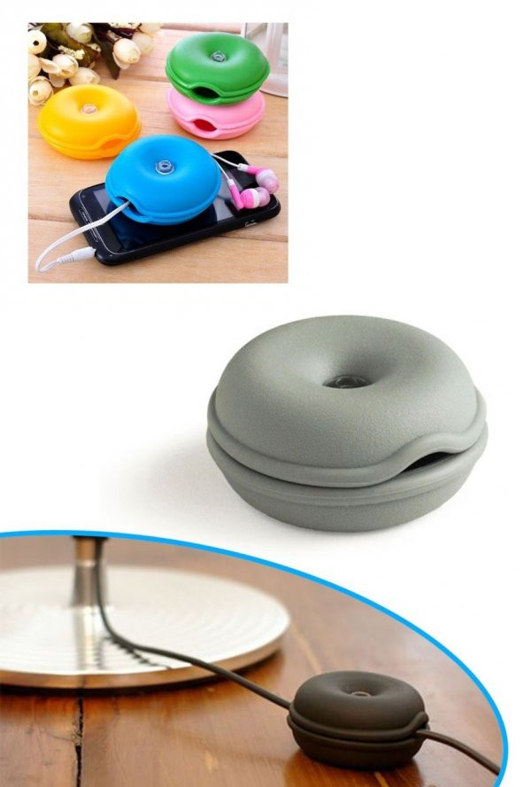 3Lü Pratik Kablo Düzenleyici Cable Turtle 1151 ürün görseli 1