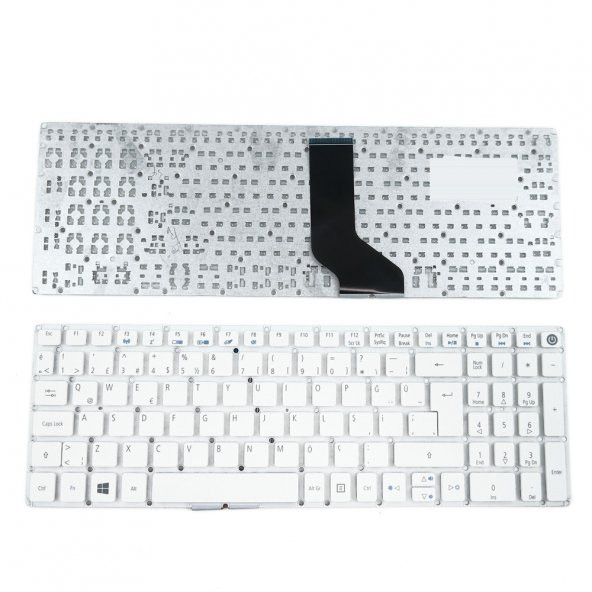 Acer E5-574-52BJ E5-574G Notebook Klavyesi - Beyaz - TR ürün görseli 1