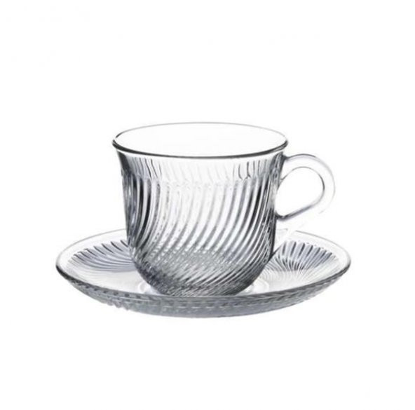 Paşabahçe Marmara 6 Kişilik Çay Nescafe Fincan Takımı 97768 ürün görseli 1