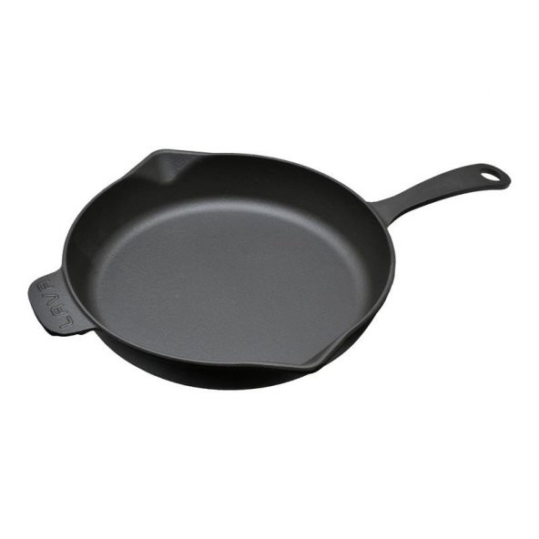 Lava Yuvarlak Saplı Demir Döküm 28 cm Kızartma Tavası ürün görseli 1