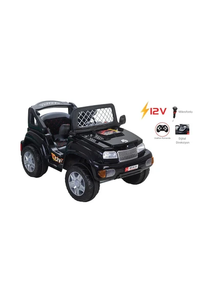 Pilsan Pilsan Panther 12V Uzaktan Kumandalı siyah ürün görseli 1
