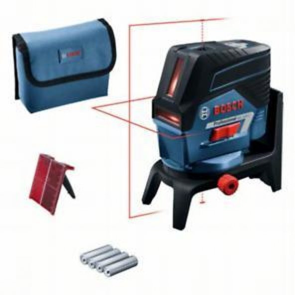 Bosch GCL 2-50 C Çapraz ve Noktasal Kırmızı Lazer 0.601.066.G00 ürün görseli 1